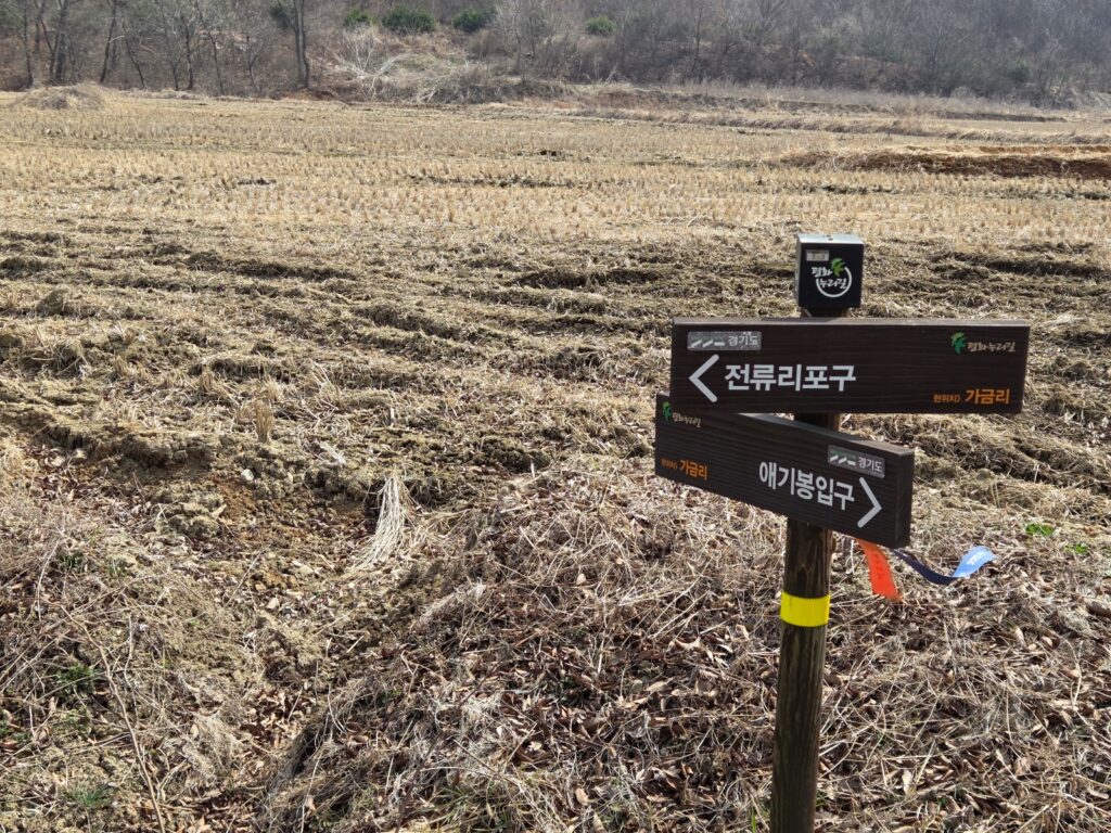 경기둘레길 3코스, 코스 안내 표지판